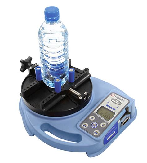 Touchscreen Bottle Cap Torque Tester distributing|quality control bottle machine.